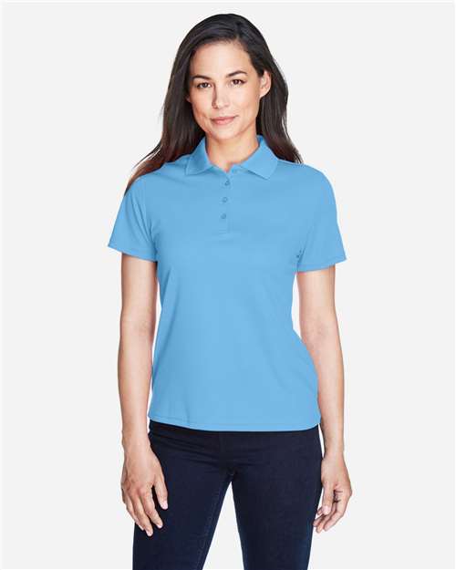CORE365 78181, Women's Origin Performance Pique Polo, Columbia Blue