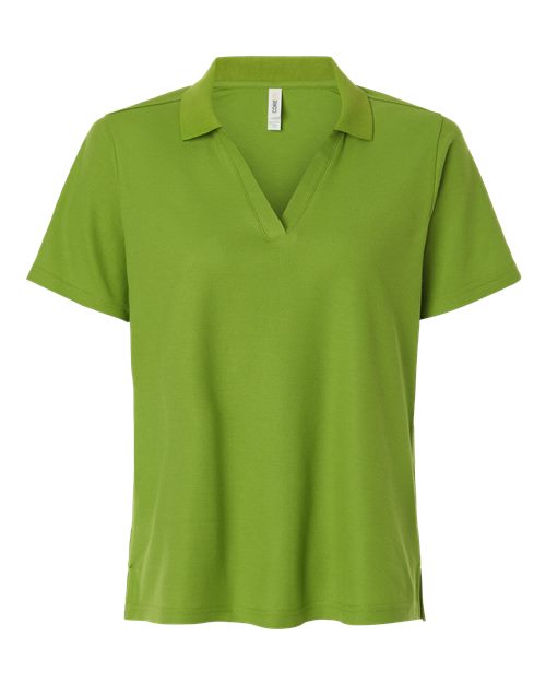 CORE365 CE106W, Women's Fusion Chromasoft Performance Long Sleeve T-shirt, Acid Green