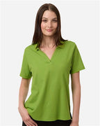 CORE365 CE106W, Women's Fusion Chromasoft Performance Long Sleeve T-shirt, Acid Green