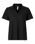 CORE365 CE106W, Women's Fusion Chromasoft Performance Long Sleeve T-shirt, Black