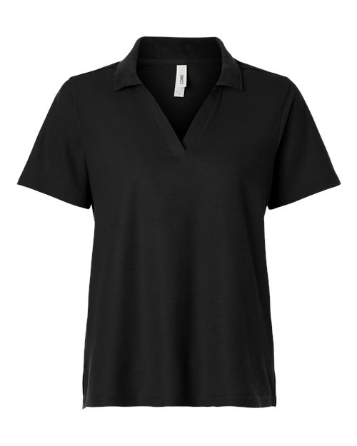 CORE365 CE106W, Women's Fusion Chromasoft Performance Long Sleeve T-shirt, Black