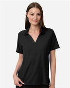 CORE365 CE106W, Women's Fusion Chromasoft Performance Long Sleeve T-shirt, Black