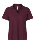 CORE365 CE106W, Women's Fusion Chromasoft Performance Long Sleeve T-shirt, Burgundy