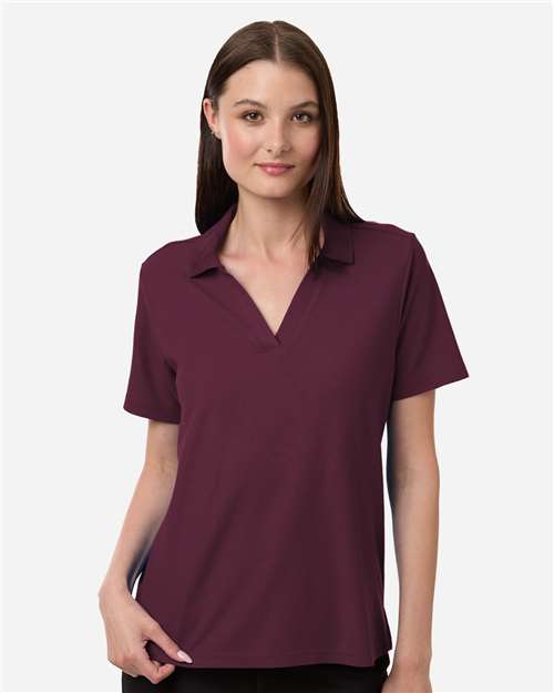 CORE365 CE106W, Women's Fusion Chromasoft Performance Long Sleeve T-shirt, Burgundy