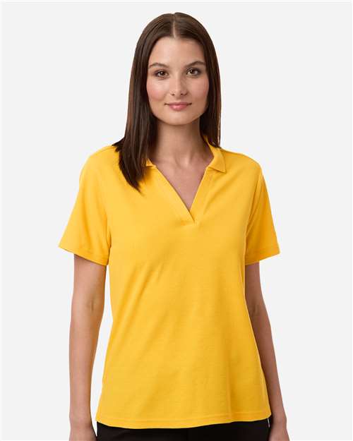 CORE365 CE106W, Women's Fusion Chromasoft Performance Long Sleeve T-shirt, Campus Gold