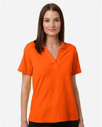 CORE365 CE106W, Women's Fusion Chromasoft Performance Long Sleeve T-shirt, Campus Orange
