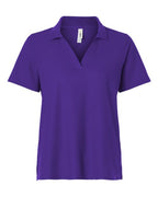 CORE365 CE106W, Women's Fusion Chromasoft Performance Long Sleeve T-shirt, Campus Purple