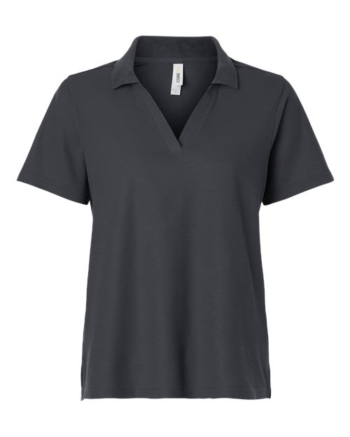 CORE365 CE106W, Women's Fusion Chromasoft Performance Long Sleeve T-shirt, Carbon
