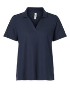 CORE365 CE106W, Women's Fusion Chromasoft Performance Long Sleeve T-shirt, Classic Navy
