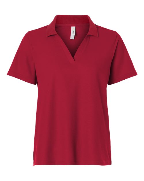 CORE365 CE106W, Women's Fusion Chromasoft Performance Long Sleeve T-shirt, Classic Red
