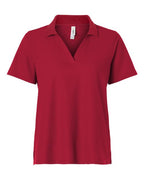 CORE365 CE106W, Women's Fusion Chromasoft Performance Long Sleeve T-shirt, Classic Red