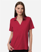 CORE365 CE106W, Women's Fusion Chromasoft Performance Long Sleeve T-shirt, Classic Red
