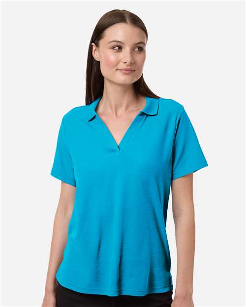 CORE365 CE106W, Women's Fusion Chromasoft Performance Long Sleeve T-shirt, Electric Blue