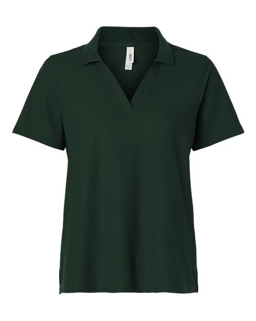 CORE365 CE106W, Women's Fusion Chromasoft Performance Long Sleeve T-shirt, Forest