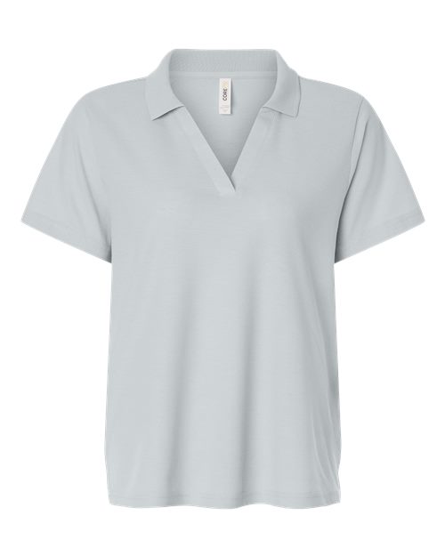 CORE365 CE106W, Women's Fusion Chromasoft Performance Long Sleeve T-shirt, Platinum