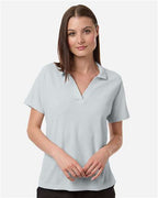 CORE365 CE106W, Women's Fusion Chromasoft Performance Long Sleeve T-shirt, Platinum