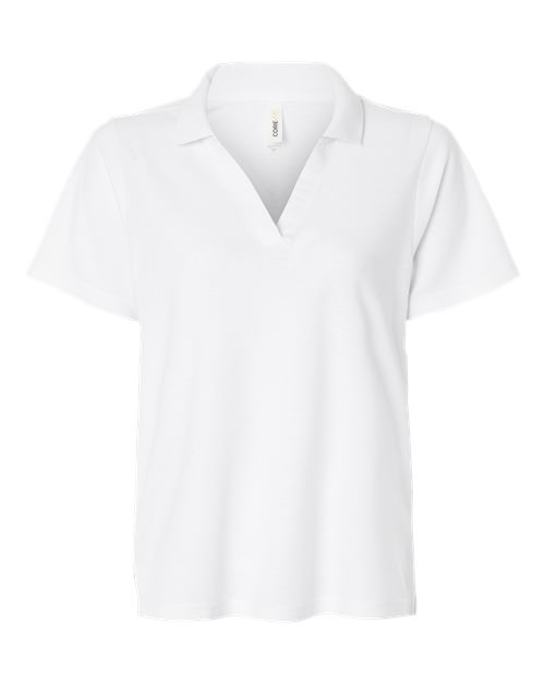 CORE365 CE106W, Women's Fusion Chromasoft Performance Long Sleeve T-shirt, White