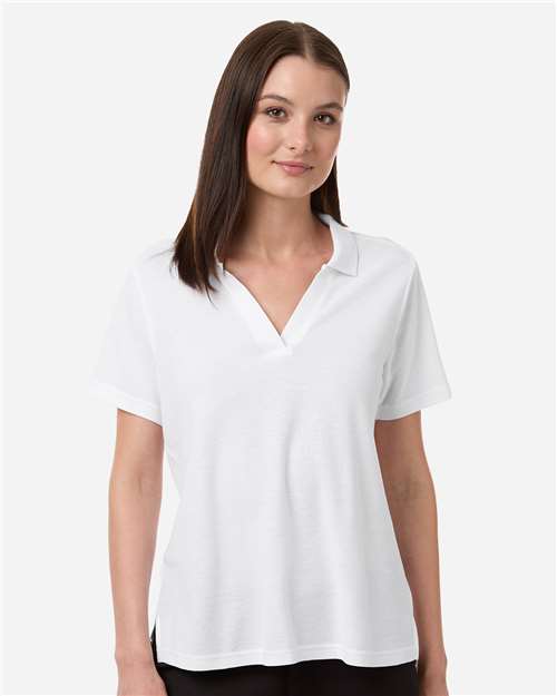 CORE365 CE106W, Women's Fusion Chromasoft Performance Long Sleeve T-shirt, White