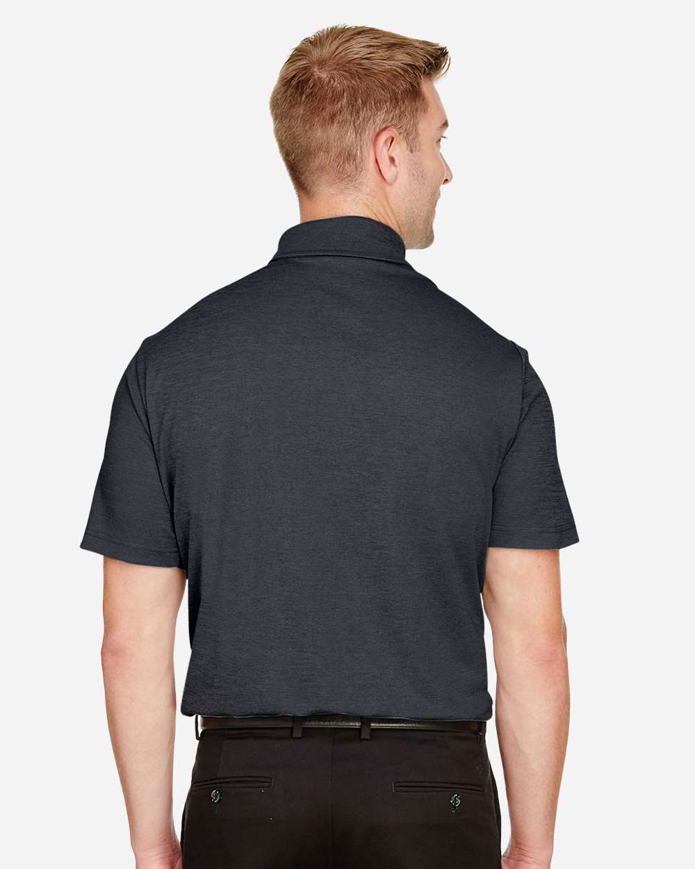 Devon & Jones DG22, Polos, Black Melange