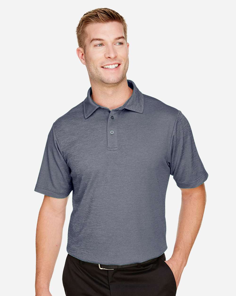 Devon & Jones DG22, Polos, Navy Melange