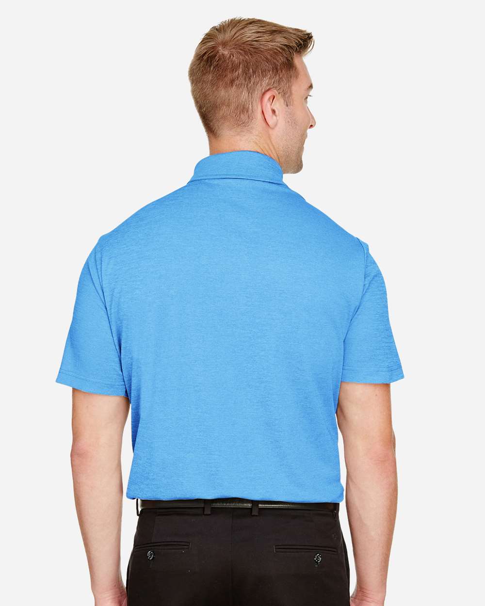 Devon & Jones DG22, Polos, Ocean Blue Melange