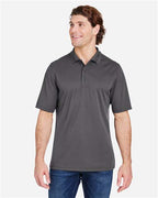 CORE365 CE104, Men's Market Snag Protect Mesh Polo, Carbon