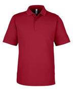 CORE365 CE104, Men's Market Snag Protect Mesh Polo, Classic Red
