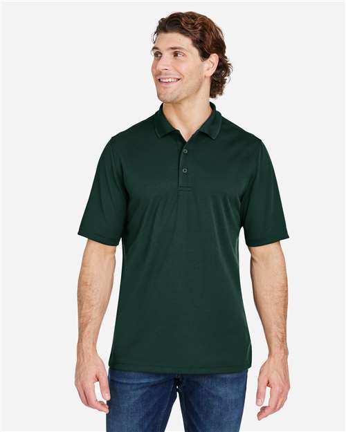 CORE365 CE104, Men's Market Snag Protect Mesh Polo, Forest