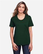 CORE365 CE111W, Women's Fusion Chromasoft Performance T-shirt, Forest