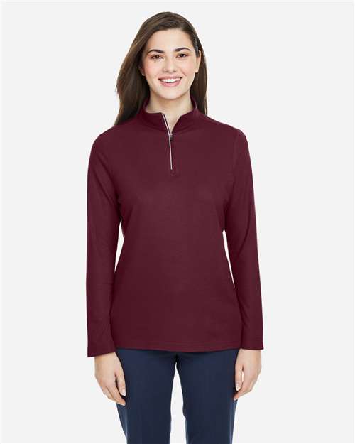 CORE365 CE405W, Women's Prevail Packable Puffer Jacket, Burgundy