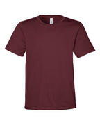 CORE365 CE10Y, Youth Fusion Chromasoft Performance T-shirt, Burgundy