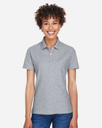 Devon & Jones DG150W, Polos, Grey Heather