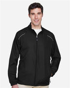 CORE365 88183, Men's Techno Lite Motivate Unlined Lightweight Jacket, Black