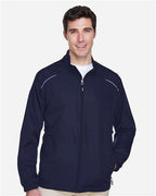 CORE365 88183, Men's Techno Lite Motivate Unlined Lightweight Jacket, Classic Navy