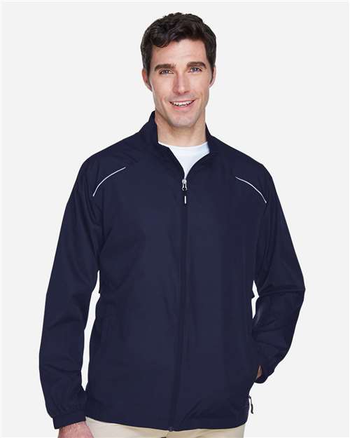 CORE365 88183, Men's Techno Lite Motivate Unlined Lightweight Jacket, Classic Navy