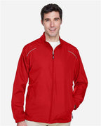 CORE365 88183, Men's Techno Lite Motivate Unlined Lightweight Jacket, Classic Red