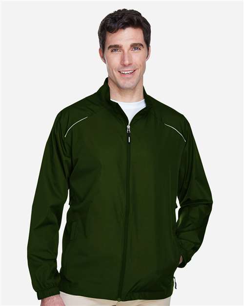 CORE365 88183, Men's Techno Lite Motivate Unlined Lightweight Jacket, Forest