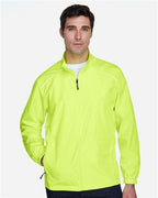 CORE365 88183, Men's Techno Lite Motivate Unlined Lightweight Jacket, Safety Yellow
