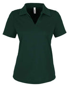 CORE365 CE104W, Women's Market Snag Protect Mesh Polo, Forest