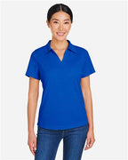 CORE365 CE104W, Women's Market Snag Protect Mesh Polo, True Royal