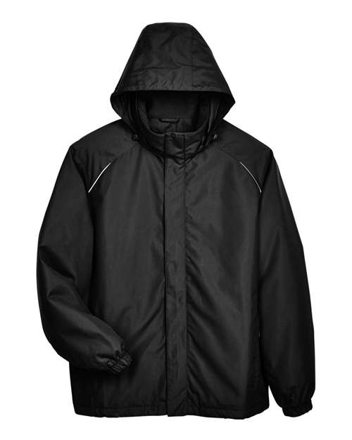 CORE365 88189, Men's Brisk Insulated Jacket, Black