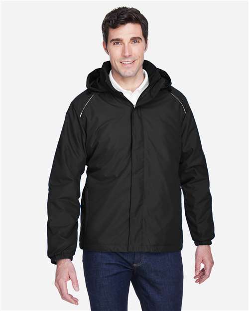 CORE365 88189, Men's Brisk Insulated Jacket, Black