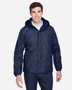 CORE365 88189, Men's Brisk Insulated Jacket, Classic Navy