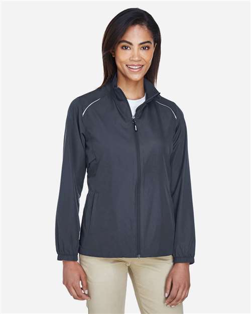 CORE365 78183, Women's Techno Lite Motivate Unlined Lightweight Jacket, Carbon