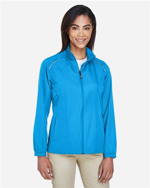 CORE365 78183, Women's Techno Lite Motivate Unlined Lightweight Jacket, Electric Blue