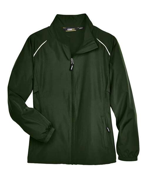 CORE365 78183, Women's Techno Lite Motivate Unlined Lightweight Jacket, Forest