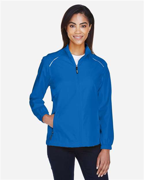 CORE365 78183, Women's Techno Lite Motivate Unlined Lightweight Jacket, True Royal