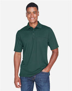 CORE365 88181P, Men's Origin Performance Pique Polo With Pocket, Forest