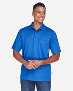 CORE365 88181P, Men's Origin Performance Pique Polo With Pocket, True Royal