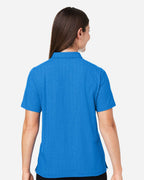 Devon & Jones DG101W, Polos, French Blue/ Crystal Blue